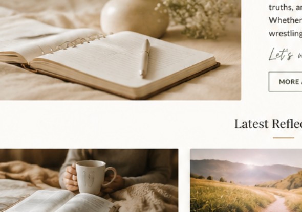 Notebook and flowers on a soft bed